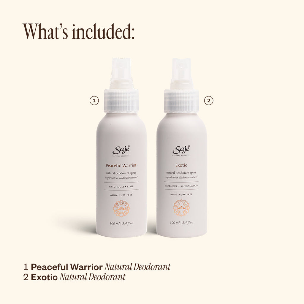 Natural Deodorant Duo